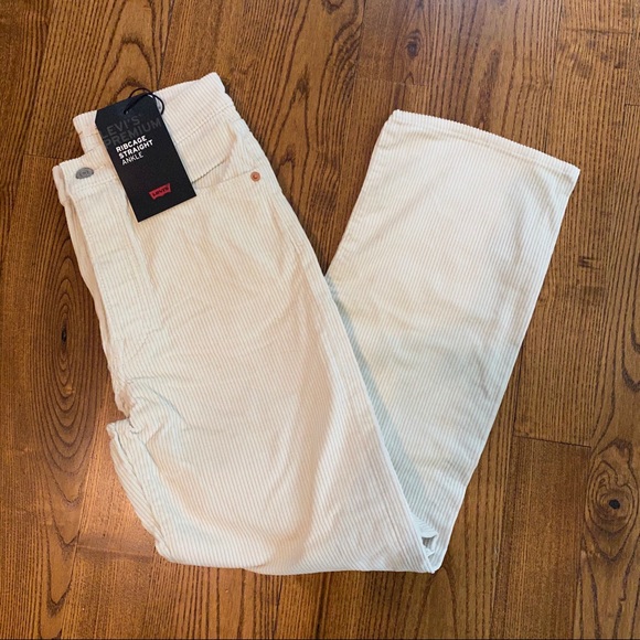 NWT Levi’s Ribcage Straight Ankle Corduroy Pants - Picture 12 of 15